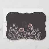 真夏の夜の夢のカップルがシャワーを浴びる結婚|過去記事 招待状 (裏面)