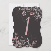 真夏の夜の夢のテーブル1両面 招待状 (正面)