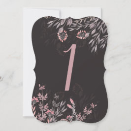 真夏の夜の夢のテーブル1両面 招待状