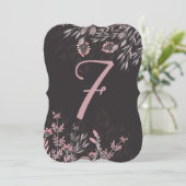 真夏の夜の夢のテーブル7両面 招待状 (スタンド正面)