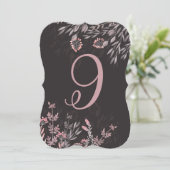 真夏の夜の夢のテーブル9両面 招待状 (スタンド正面)