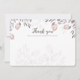 真夏の夜の夢のフラットありがとう サンキューカード