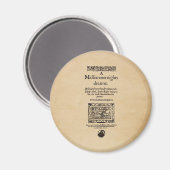 真夏の夜の夢の四合点への前編 マグネット (正面/裏面)