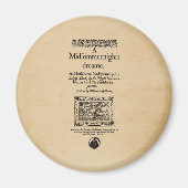 真夏の夜の夢の四合点への前編 マグネット (正面)