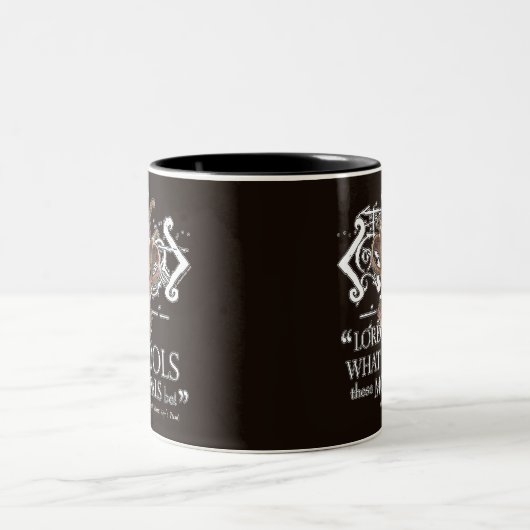 真夏の夜の夢の引用文 ツートーンマグカップ (中央)