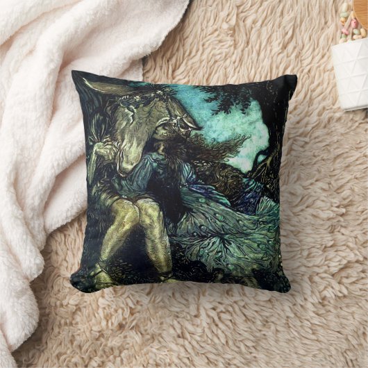 真夏の夜の夢の枕 クッション (ブランケット)