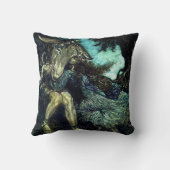 真夏の夜の夢の枕 クッション (裏面)