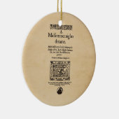 真夏の夜の夢のQuartoへの前部部分 セラミックオーナメント (右)