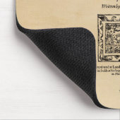 真夏の夜の夢のQuartoへの前部部分 マウスパッド (コーナー)