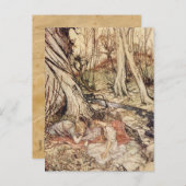 真夏の夜の夢はがきを保存 案内ポストカード (正面/裏面)