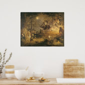 真夏の夜の夢プリント ポスター (キッチン)