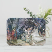 真夏の夜の夢結婚式招待状 招待状 (スタンド正面)