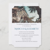 真夏の夜の夢結婚式招待状 招待状 (裏面)