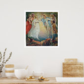 『真夏の夜の夢』のオーベロンとティターニア ポスター (キッチン)