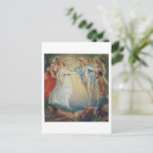 『真夏の夜の夢』のオーベロンとティターニア ポストカード (スタンド正面)