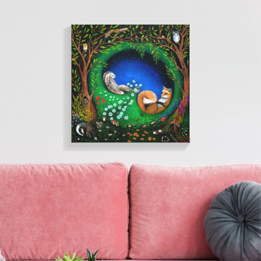 真夏の夜の夢 キャンバスプリント (インサイチュ (リビング))