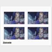 「真夏の夜の夢」ステッカー 長方形シール (シート)