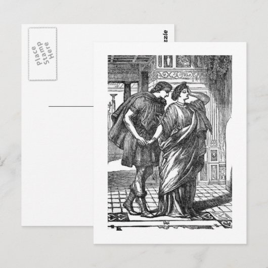 真夏の夜の夢 ポストカード (正面/裏面)