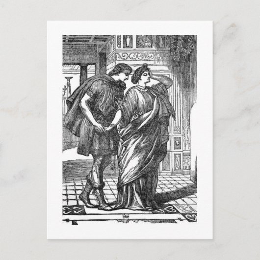 真夏の夜の夢 ポストカード (正面)