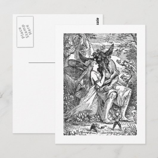 真夏の夜の夢 ポストカード (正面/裏面)