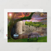 真夏の夜の夢。 ポストカード (正面/裏面)