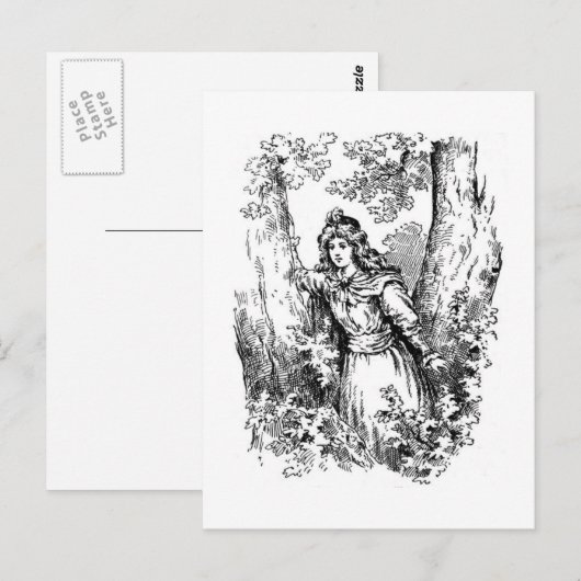 真夏の夜の夢 ポストカード (正面/裏面)