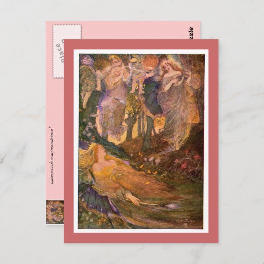 真夏の夜の夢 ポストカード (正面/裏面)