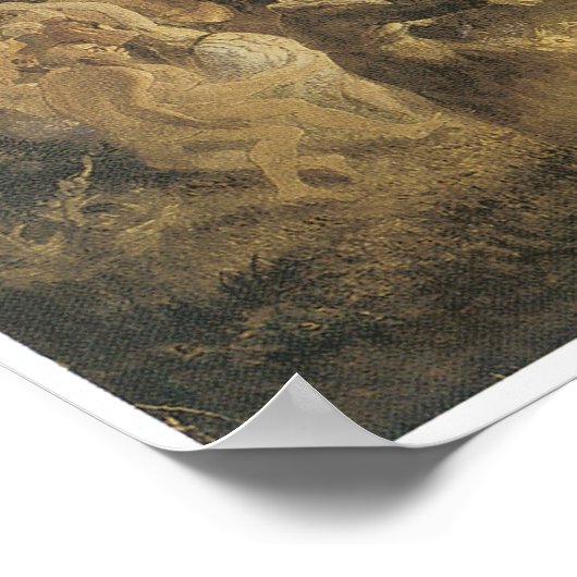 真夏の夜の夢， 1834 ポスター (角)