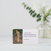 真夏の夜の妖精のダンス 名刺 (スタンド正面)