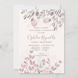 真夏の夜の最初の聖餐式 招待状