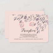 真夏の夜の結婚披露宴 招待状 (正面/裏面)