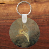 真夏の夜byグリムショー,ヴィンテージアビクトリアンート キーホルダー (正面)