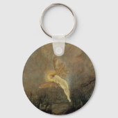 真夏の夜byグリムショー,ヴィンテージアビクトリアンート キーホルダー (裏面)