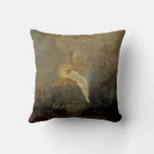 真夏の夜byグリムショー,ヴィンテージアビクトリアンート クッション (裏面)