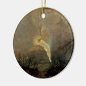 真夏の夜byグリムショー,ヴィンテージアビクトリアンート セラミックオーナメント (左)