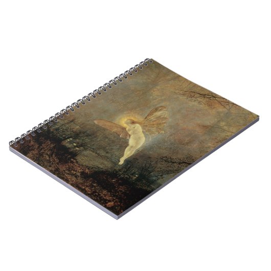 真夏の夜byグリムショー,ヴィンテージアビクトリアンート ノートブック (左側)