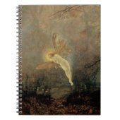 真夏の夜byグリムショー,ヴィンテージアビクトリアンート ノートブック (正面)