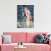 「真夏の大晦日」の妖精 キャンバスプリント (インサイチュ (リビング))