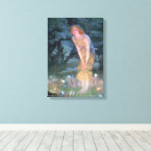 「真夏の大晦日」の妖精 キャンバスプリント (インサイチュ (ウッドフロア))