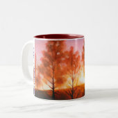 真夏の日没 ツートーンマグカップ (正面左)