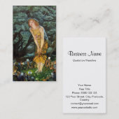 真夏イブ、エドワードロバートヒューズ 名刺 (正面/裏面)