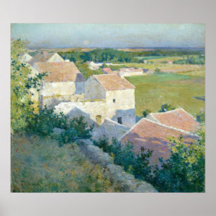 真夏トワイライトW. L.メトカーフファインアートポスター ポスター