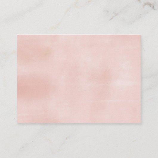 真夏ピンクフローラディスプレイシャワーカード エンクロージャーカード (裏面)