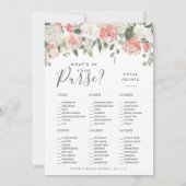 真夏フローラ両面ブライダルシャワーゲーム (裏面)