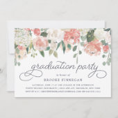 真夏フローラ卒業パーティー招待状 招待状 (正面)