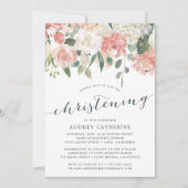真夏フローラ | 《キリスト教》洗礼式や命名式招待状 招待状 (正面)