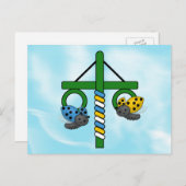 真夏ラディバグズメイポール ポストカード (正面/裏面)