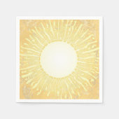 真夏日 スタンダードカクテルナプキン (正面)