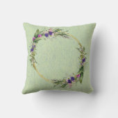 真夏春の花 クッション (裏面)