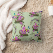 真夏春の花 クッション (ブランケット)